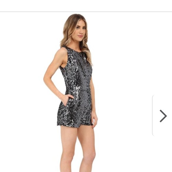 Sequinned Romper - Picture 2 of 8